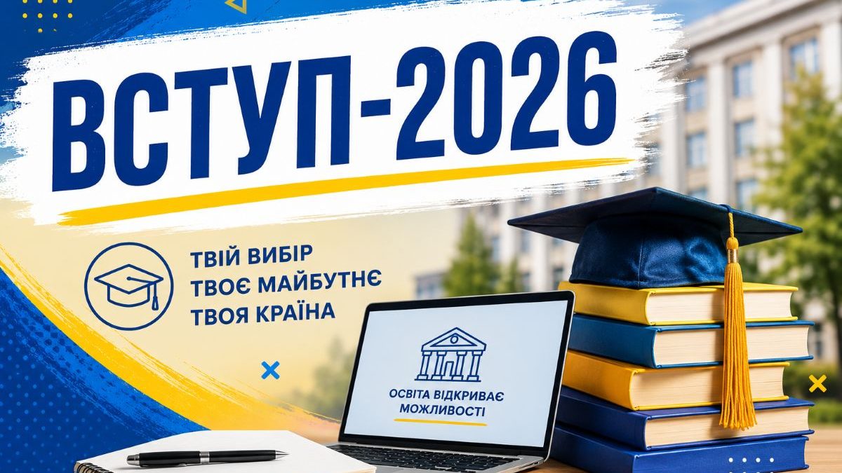 Вступ-2026: Дніпропетровщина увійшла до топу регіонів за кількістю заяв до вишів