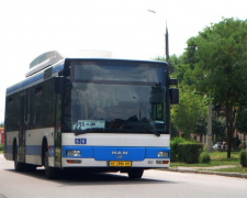 Автобус 22б у Кам’янському 