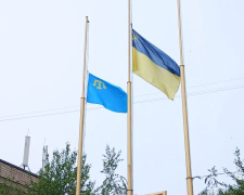 Прапор кримськотатарського народу у Кам’янському