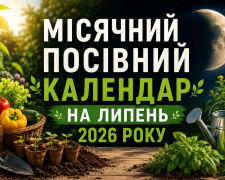 Місячний календар садівника на липень 2026: коли сіяти, поливати та збирати врожай