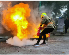 Кам’янське прийняло чемпіонат з пожежно-прикладного спорту: фотофакт