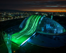 Дніпровська команда Expolight запустила 3D-проекцію у Грузії  