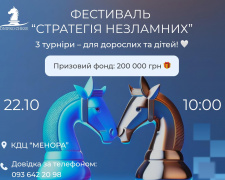 У Дніпрі на шаховому фестивалі розіграють призи на 200 000 гривень: шанс отримати гроші є і у кам’янчан