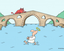Митець із Дніпропетровщини здобув нагороду на конкурсі карикатур у Болгарії