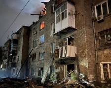 Наслідки масованого удару безпілотників по Кам&#039;янському: оприлюднено фото