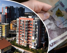 Багатоповерхівки з оголошеннями про продаж квартир