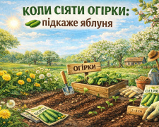 Яблуня підкаже: коли сіяти огірки, щоб зібрати рекордний урожай