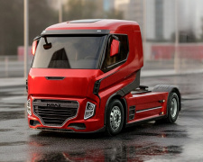 Футуристичне натхнення: український дизайнер представив концепт тягача KRAZ Semi Truck 2027