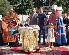 У Кам&#039;янському заклали капсулу під будівництво першого на Дніпропетровщині сучасного храму ПЦУ