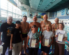 Змагання з плавання серед ветеранів у Кам'янському