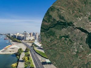 Карта найстаріших міст Дніпропетровщини — Дніпро, Самар, Нікополь, Кам'янське, Кривий Ріг