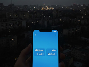 Київстар чи Lifecell: абоненти назвали оператора в Кам'янському, який тримає інтернет 8 годин без світла