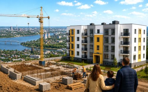 У Кам'янському збудують нове соціальне житло для переселенців з Очеретинської громади