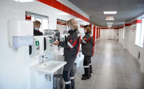 Масштабна модернізація: ЮЖКОКС оновлює санітарно-побутові приміщення