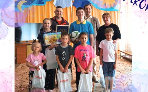 Підтримка з серцем: «ЮЖКОКС» відвідав дітей у Центрі реабілітації Кам’янського