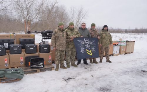 Допомога 157 ОМБр: дрони Вампір, Sting та зарядні станції від «Сталевого фронту»