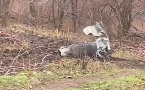 У Кам’янському виявили уламки ракети, збитої ППО - фотофакт