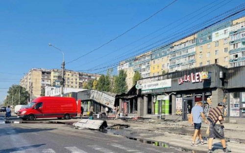 Торговельні точки в Кам'янському горіли не випадково:  версія слідства