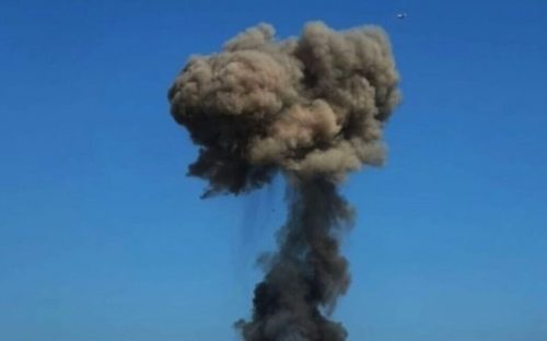 Вибух у Кам’янському: ворожий дрон-камікадзе атакував промислову зону міста