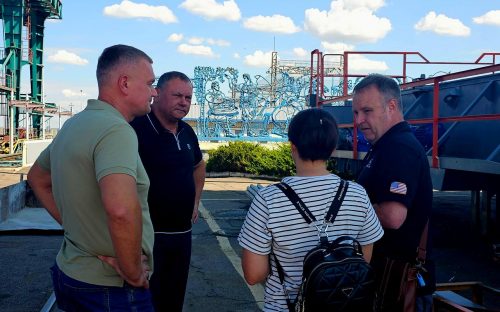 Кам’янську ГЕС відвідав радник Міністерства енергетики України - підсумки візиту