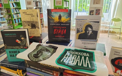 Від дитячої літератури до книг про війну: Кам’янську бібліотеку накрила “Книжкова навала”