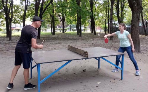 У Кам'янському для дітей та дорослих провели спортивні активності на свіжому повітрі