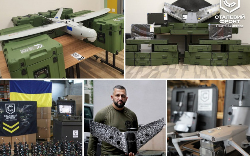 «Сталевий фронт» Ахметова передав бійцям вже 6 тисяч дронів різних модифікацій