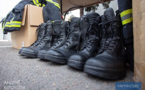 Допомога з-за кордону: рятувальники Кам’янського отримали спорядження від німецьких партнерів