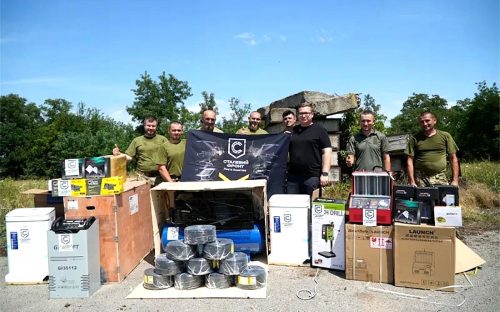 Підтримка захисників на мільйони: Сталевий фронт передав 157-й бригаді FPV-станції, ретранслятори та інженерне обладнання