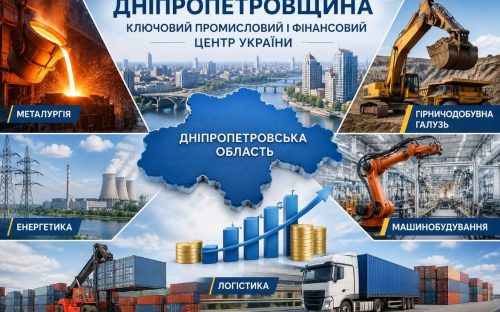 Економіка тримається: Дніпропетровщина увійшла до числа фінансових лідерів країни