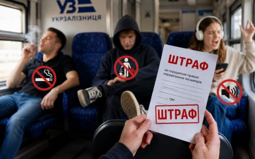 Штраф дорожчий за поїздку: що заборонено робити пасажирам Укрзалізниці 