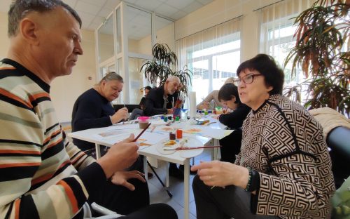 Малювання як терапія: Кам'янські ветерани відновлюються завдяки мистецтву