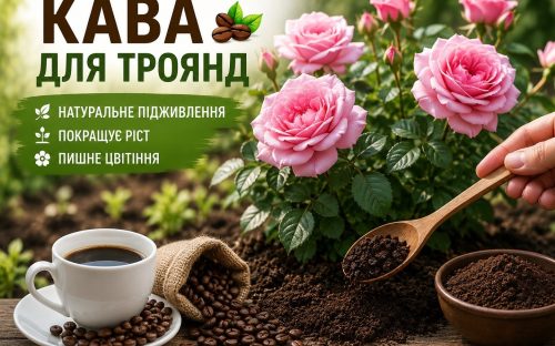 Кава для троянд: найкраще підживлення для пишного та тривалого цвітіння 