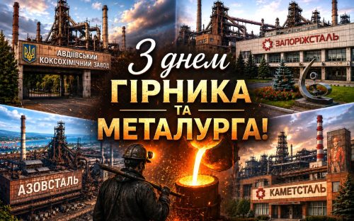 Вітання Ріната Ахметова до Дня працівників металургійної та гірничодобувної промисловості