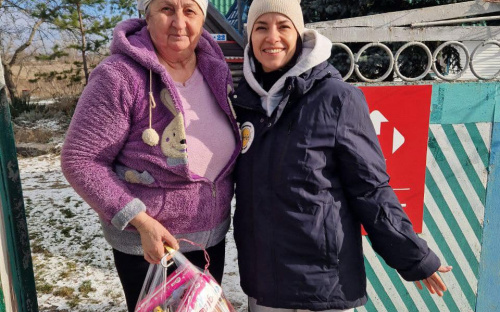 «Міністерство добрих справ»: волонтери надали адресну допомогу самотнім людям у Кам’янському районі
