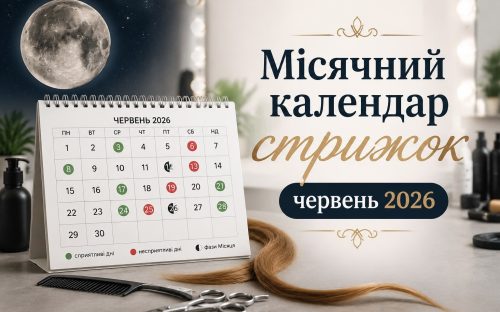 Місячний календар стрижок на червень 2026: як запустити швидкий ріст волосся на початку літа