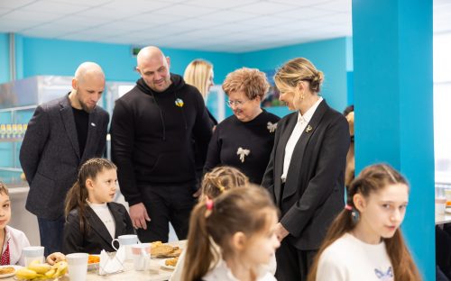 Перша леді України Олена Зеленська відвідала Кам'янське
