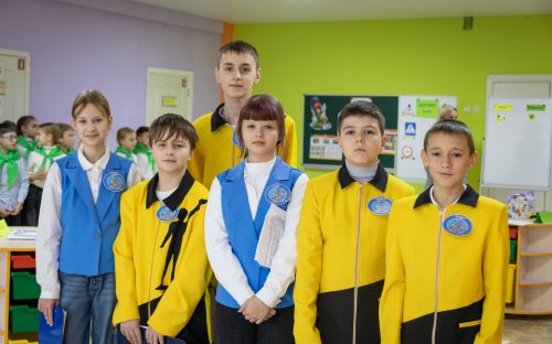 В одному з ліцеїв Кам’янського провели національний урок «Безпечна дорога додому»