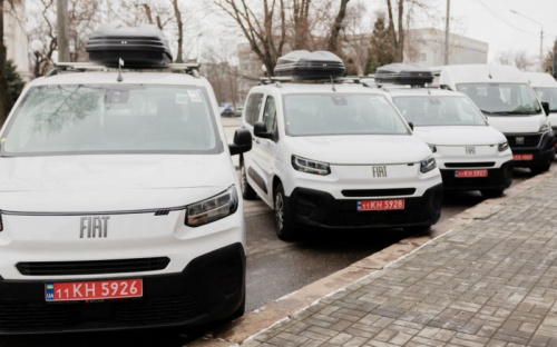 Новенький FIAT поповнив автопарк однієї з лікарень Кам'янського району: подробиці