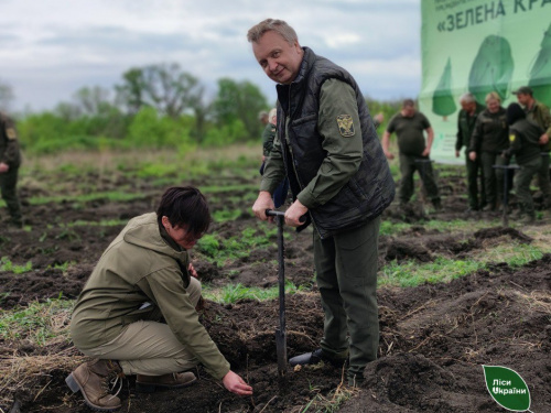 У Кам'янському районі тепер зростають «Ліси Захисників і Захисниць України»