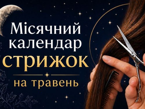 Місячний календар стрижок на травень 2026: коли краще не йти до перукаря