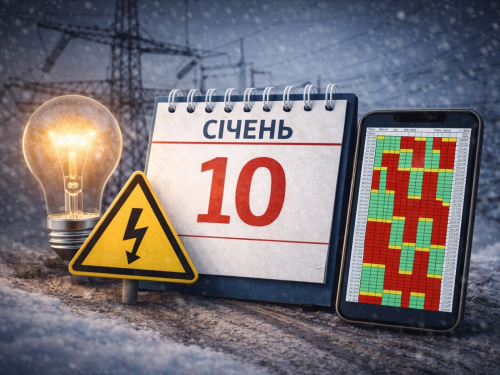 Графіки відключення світла на 10 січня: розклад для Дніпропетровської області від ДТЕК