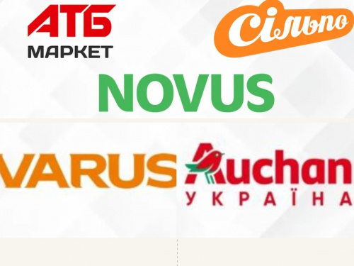 АТБ-маркет, Сільпо, Novus, Varus та Auchan Україна: до "Національного кешбеку" приєднаються найбільші продуктові мережі