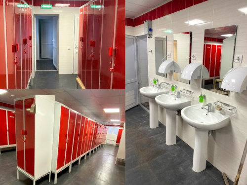 Результат вражає: на «Каметсталі» показали оновлені після капремонту побутові приміщення