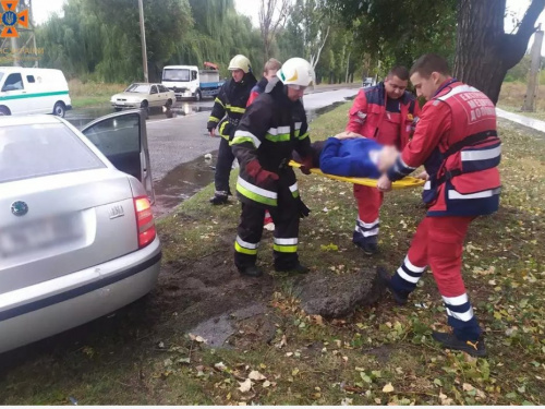 Потрійна ДТП у Кам'янському: є потерпілі