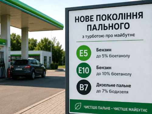 З 1 липня на українських АЗС з'являться нові позначення: що означають E5, E10 та B7