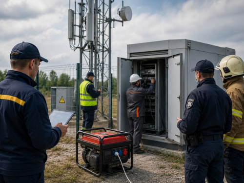 Майже 600 генераторів і нова система: на Дніпропетровщині вчили рятувати мобільний зв'язок під час блекауту
