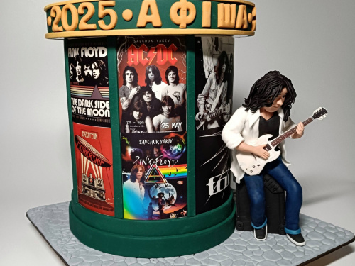  Pink Floyd зі смаком малини: кондитер з Дніпропетровщини створив торт для справжніх рокерів