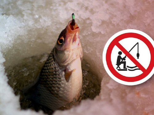 Зимове табу для рибалок: на Дніпропетровщині вводять заборону ловлі риби на зимувальних ямах