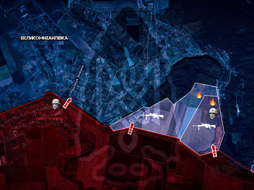 Повзучий наступ: ворог методично тисне на Великомихайлівському плацдармі на Дніпропетровщині